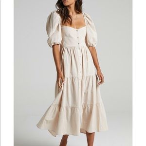 Showpro cream dress